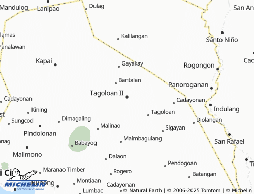 MICHELIN Tagoloan II map - ViaMichelin