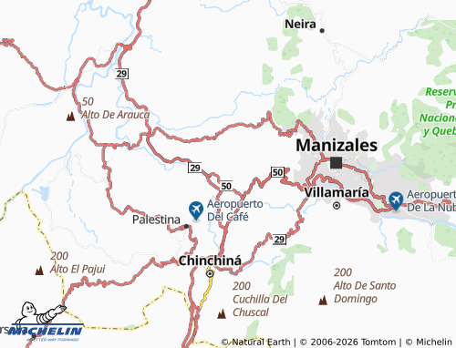Mappa MICHELIN La China - ViaMichelin