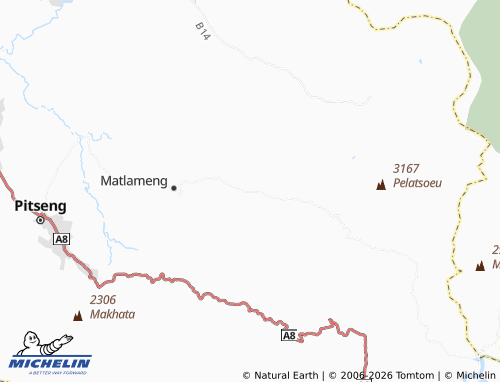 MICHELIN Ha Seshokoana map - ViaMichelin
