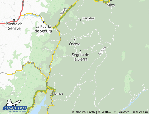 MICHELIN El Batán map - ViaMichelin