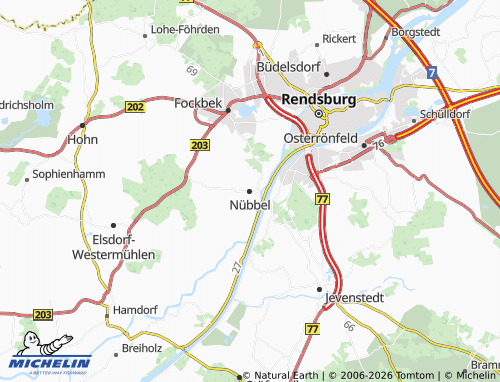 MICHELIN Nübbel map - ViaMichelin