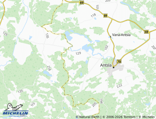 Mappa MICHELIN Madise - ViaMichelin