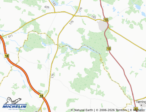 Mappa MICHELIN Vesterlundgårde - ViaMichelin