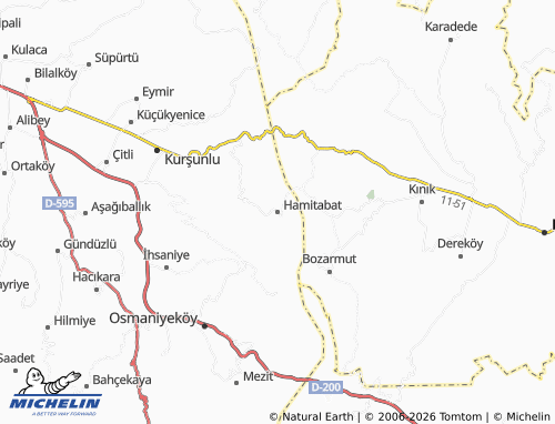 MICHELIN Hamitabat map - ViaMichelin