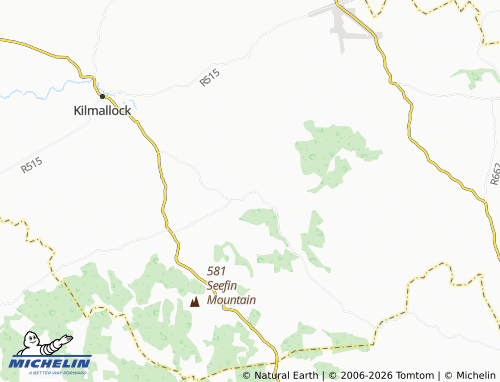Kaart MICHELIN Kilfinane - ViaMichelin