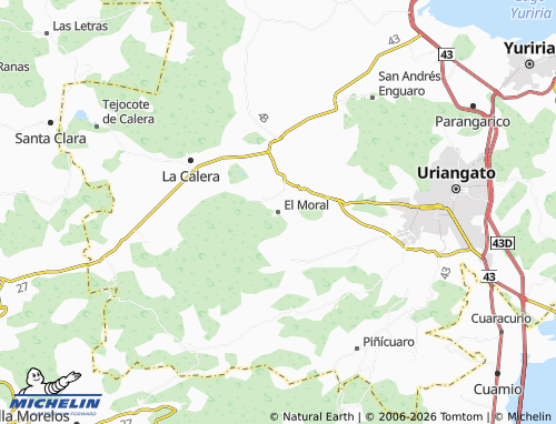 Mapa MICHELIN El Moral - ViaMichelin