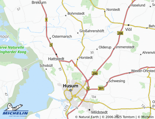MICHELIN Horstedt map - ViaMichelin