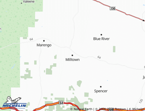 Mapa MICHELIN Milltown - ViaMichelin