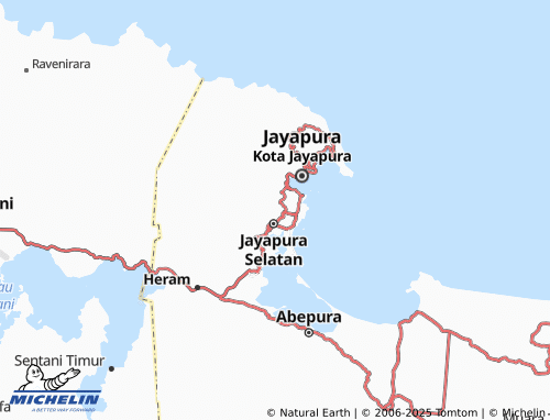 MICHELIN Adipura map - ViaMichelin