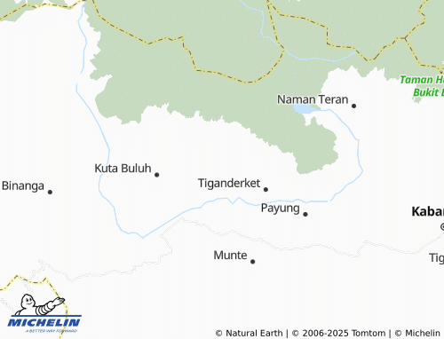 MICHELIN Nari Gunung Satu map - ViaMichelin