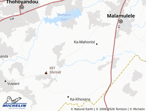 Kaart MICHELIN Mukhomi - ViaMichelin