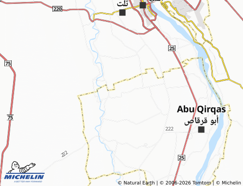 Mapa MICHELIN al-Faqa'i - ViaMichelin