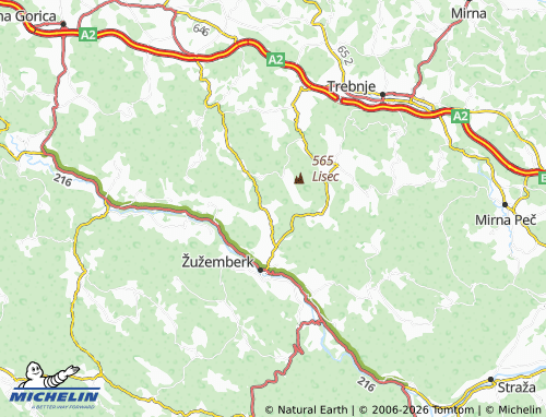 Mappa MICHELIN Zalisec - ViaMichelin
