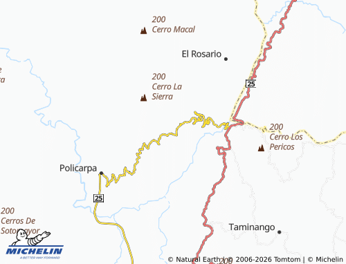 Carte MICHELIN Vereda El Rosal - ViaMichelin