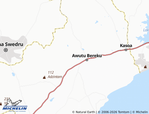 MICHELIN Akramang map - ViaMichelin