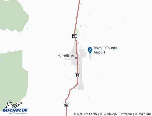 Carte MICHELIN Hamilton - ViaMichelin