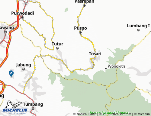MICHELIN Kandangan map - ViaMichelin