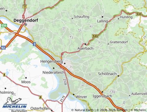 MICHELIN Buch map - ViaMichelin