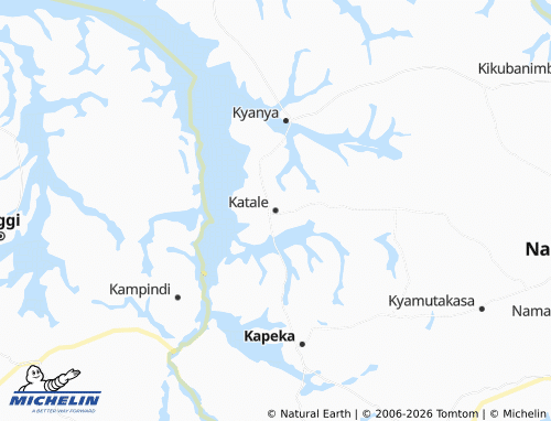 MICHELIN Katale map - ViaMichelin