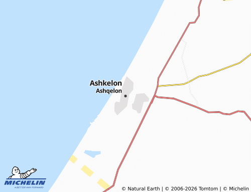MICHELIN-Landkarte Aschkelon - ViaMichelin