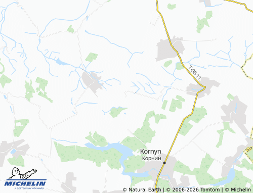 Mapa MICHELIN Mysheryne - ViaMichelin