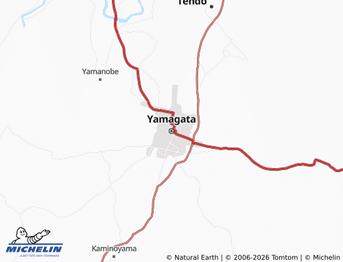 MICHELIN-Landkarte Yamagata - ViaMichelin