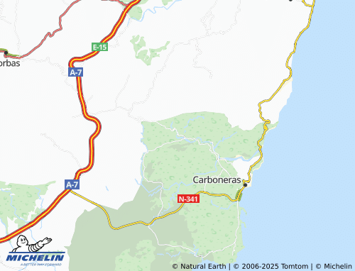 MICHELIN La Cueva del Pájaro map - ViaMichelin