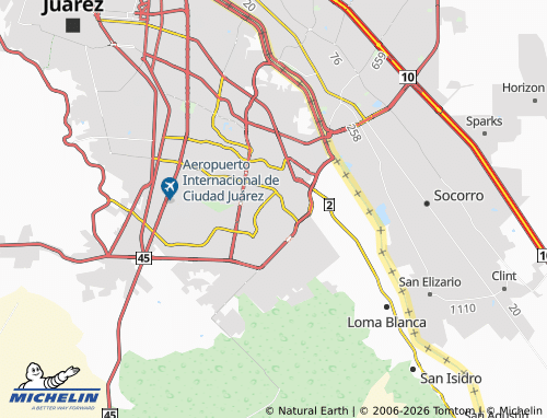 Mappa MICHELIN Terrazas del Valle - ViaMichelin