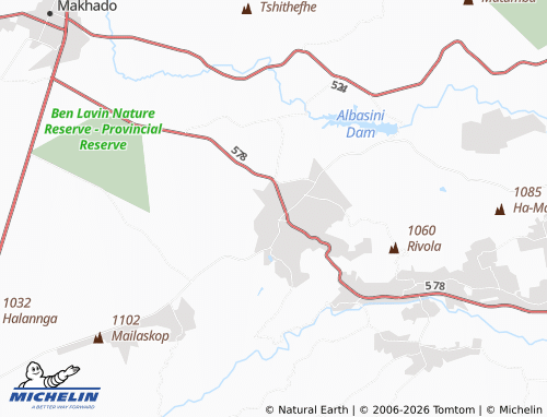 MICHELIN-Landkarte Mabobo - ViaMichelin