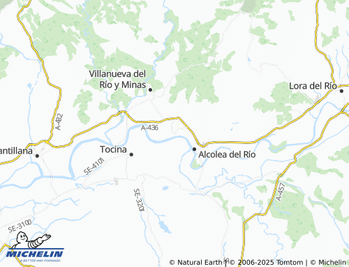 MICHELIN Villanueva del Río map - ViaMichelin