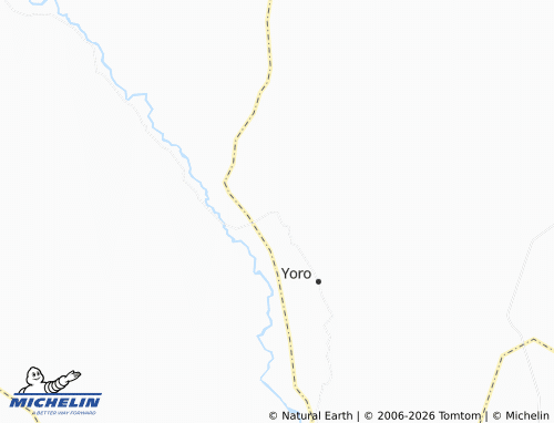 MICHELIN Bayanga-Didi map - ViaMichelin