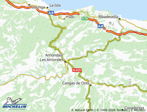 MICHELIN-Landkarte Bode - ViaMichelin