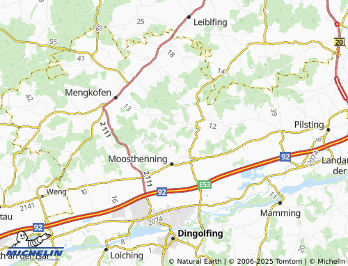 MICHELIN-Landkarte Schöndorf - ViaMichelin