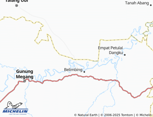 Carte MICHELIN Talang Bulang Selatan - ViaMichelin