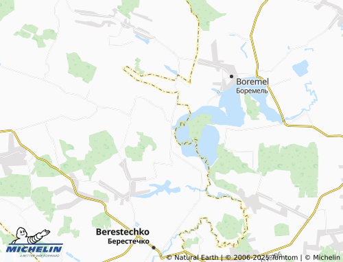 MICHELIN Lypa map - ViaMichelin
