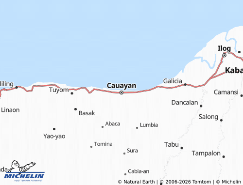 MICHELIN Cauayan map - ViaMichelin
