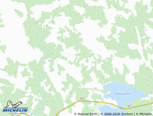 MICHELIN-Landkarte Puolakkovaara - ViaMichelin