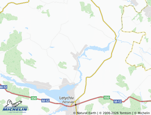 Carte MICHELIN Kopytyntsi - ViaMichelin