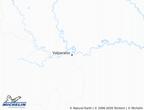 MICHELIN Valparaíso map - ViaMichelin