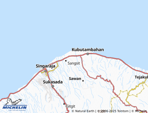 MICHELIN Bungkulan map - ViaMichelin