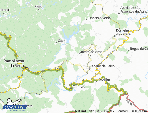 Mapa MICHELIN Brejo de Cima - ViaMichelin