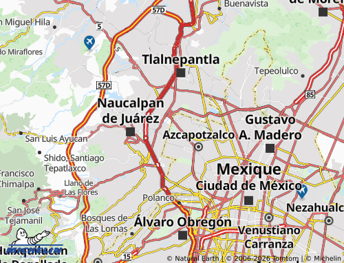 Mapa MICHELIN Ex Hacienda El Rosario - ViaMichelin