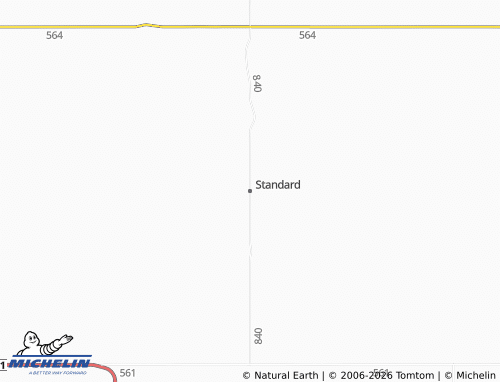Mappa MICHELIN Standard - ViaMichelin