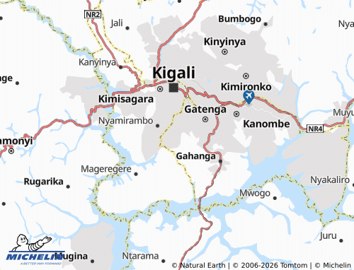 Mapa MICHELIN Bwerankori - ViaMichelin