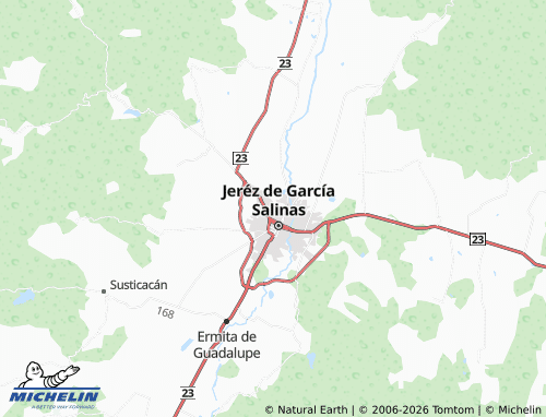 MICHELIN Popular del Sol map - ViaMichelin
