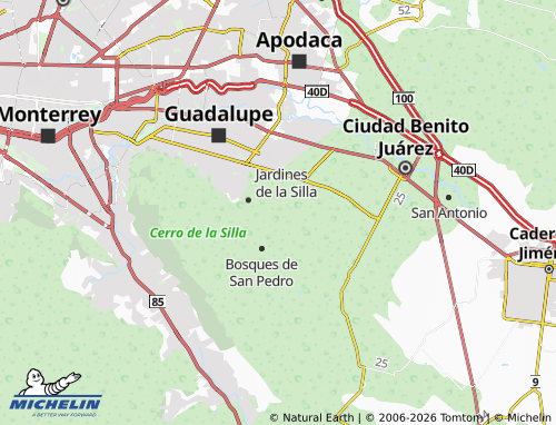 Mappa MICHELIN Lomas de los Naranjos - ViaMichelin