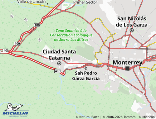 MICHELIN Fama II map - ViaMichelin