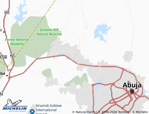Mappa MICHELIN Dushekoro - ViaMichelin