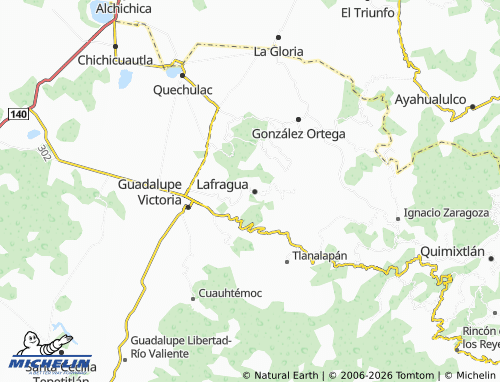 Mapa MICHELIN Saltillo - ViaMichelin