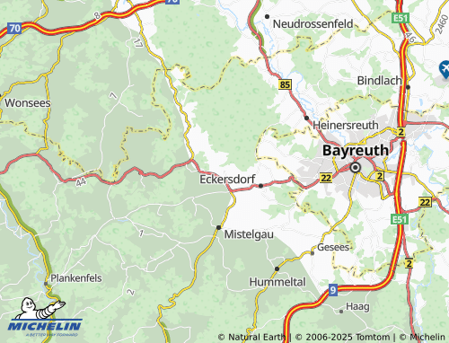 Mapa MICHELIN Oberwaiz - ViaMichelin